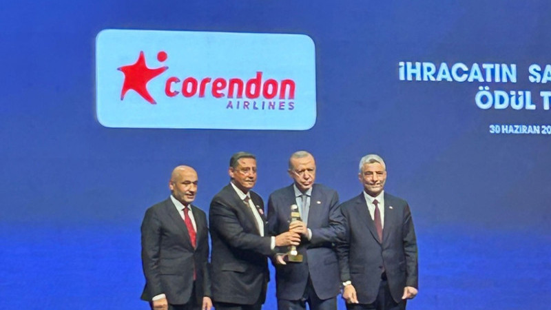 Corendon Airlines Bir Kez Daha İhracat Şampiyonları Arasında