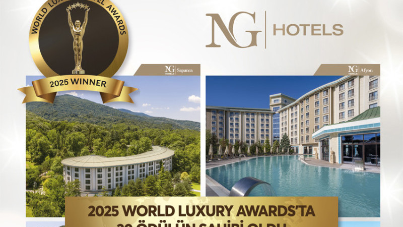 NG HOTELS, 2025 World Luxury Awards’ta 20 Ödülün Sahibi Oldu
